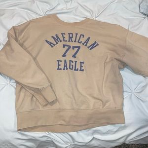 Embroidered American Eagle 77 Crewneck / Sweatshirt